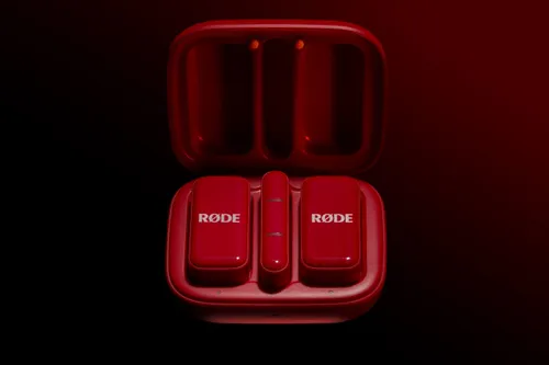 System bezprzewodowy RODE Wireless Micro USB-C Dookólny Czerwony