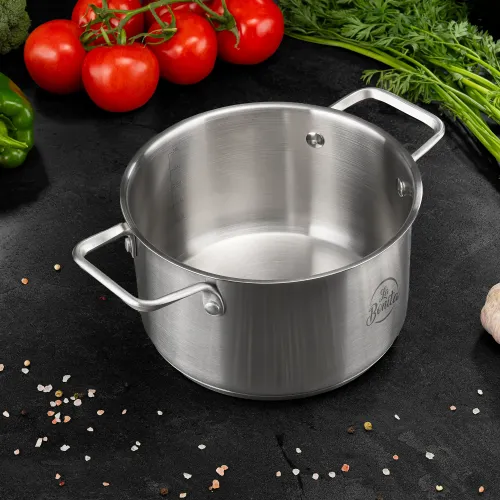 Zestaw garnków La Bonita LB6ZGS001 Indukcja Stal nierdzewna 6 elementów