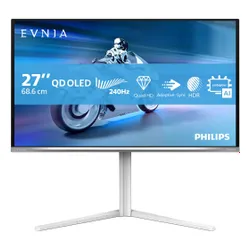 Monitor PHILIPS Evnia 27M2N6501L/00 26.5" 2560x1440px QD-OLED 240Hz 0.03 ms [GTG]