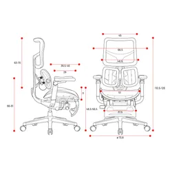 Fotel DIABLO CHAIRS Brave V-Kinetic Czarny