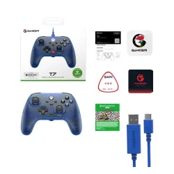 Pad GameSir T7 do PC, Xbox Series X/S, Xbox One X/S, Steam Deck Przewodowy Niebieski