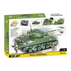 Конструктор COBI Historical Collection WWII M4A3 838 шт.