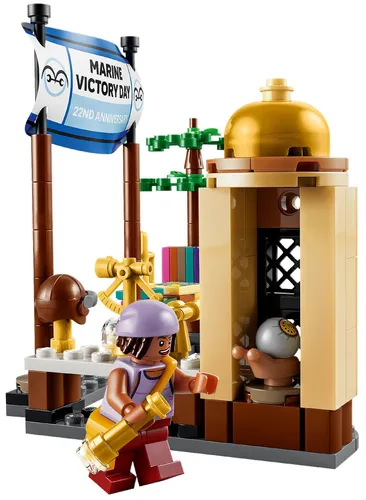 LEGO ONE PIECE 75646 Okręt Garpa, zestaw klocków 9+
