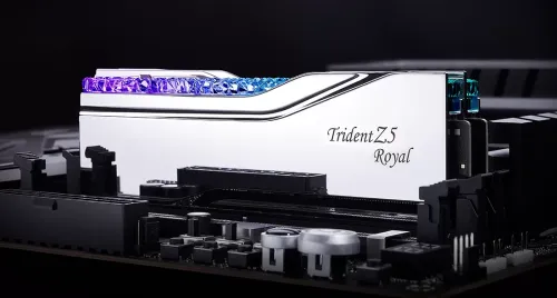 Pamięć RAM G.Skill Trident Z5 Royal DDR5 96GB (2x48GB) 6800 CL34 Biały