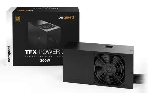 Zasilacz be quiet! TFX Power 3 300W 80+ Bronze Czarny