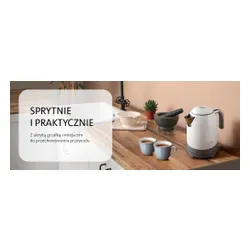 Czajnik ETA Silvie 960490010 Biały