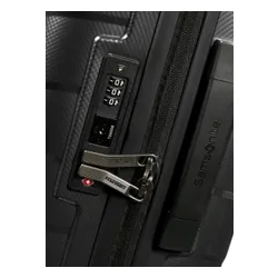 Маленький расширяемый чемодан Samsonite Attrix 55 см (20/23 см) - anthracite