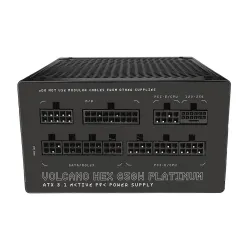 Zasilacz MODECOM Volcano Hex 850W Cybenetics Platinum Czarny