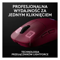 Myszka gamingowa Logitech G Pro 2 Lightspeed Różowy