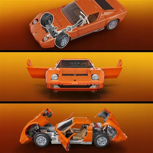 MATTEL BRICK SHOP HOT WHEELS ELITE SERIES ’71 Lamborghini Miura P400 SV JHF61