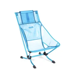 Niskie krzesło turystyczne Helinox Beach Chair - blue mesh