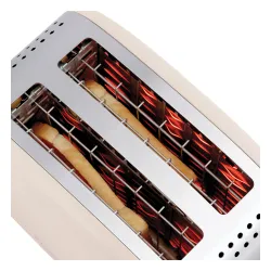 Toster Russell Hobbs Colours Plus Jasmine 26930-56 Rozmrażanie 1670W