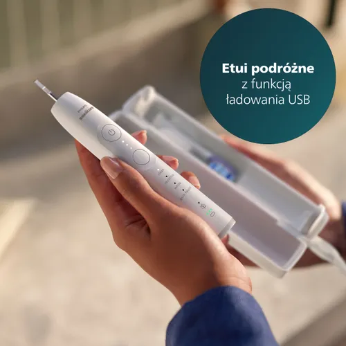 Szczoteczka soniczna PHILIPS Sonicare 7100 HX7420/01 Biały