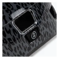 Kask rowerowy dziecięcy Lazer Nutz KinetiCore black leopard