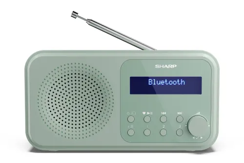 Radioodbiornik Sharp DR-P420(GN) Radio FM DAB+ Bluetooth Zielony