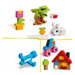 LEGO Classic 11045 Kreatywne kolorowe klocki, zestaw klocków 5+