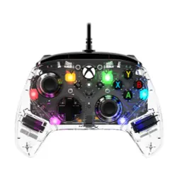 Pad HyperX Clutch Gladiate RGB do PC, Xbox Przewodowy Przeźroczysty