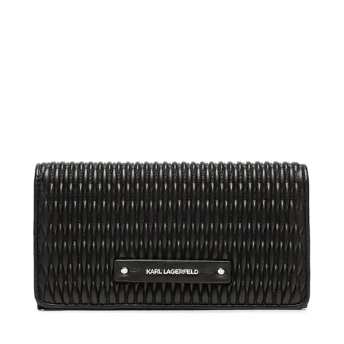 Büyük Kadın Cüzdan KARL LAGERFELD 230w3255 Black A999