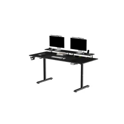 Biurko Ultradesk HIGHLANDER XXL 160cm Regulacja wysokości Czarny