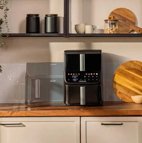 Air Fryer Frytkownica beztłuszczowa CECOTEC Cecofry DuoLevel 10000 Window 10l z podwójnym koszem