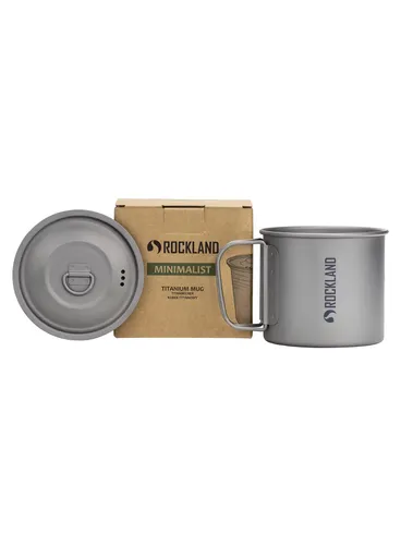 Kubek turystyczny z pokrywką Rockland Minimalist 600 ml
