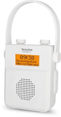 Radioodbiornik TechniSat DigitRadio 30 Radio FM DAB+ Bluetooth Biały