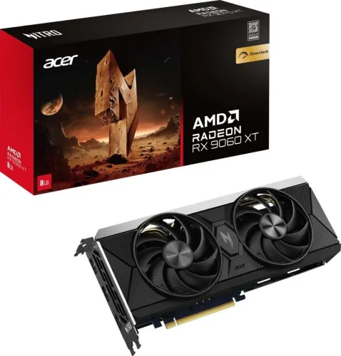 Karta graficzna Acer Nitro Radeon RX 9060 XT OC 8GB GDDR6 128bit FSR