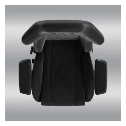 Fotel Hator Darkside 3 Fabric Size M Gamingowy do 100kg Tkanina Czarny