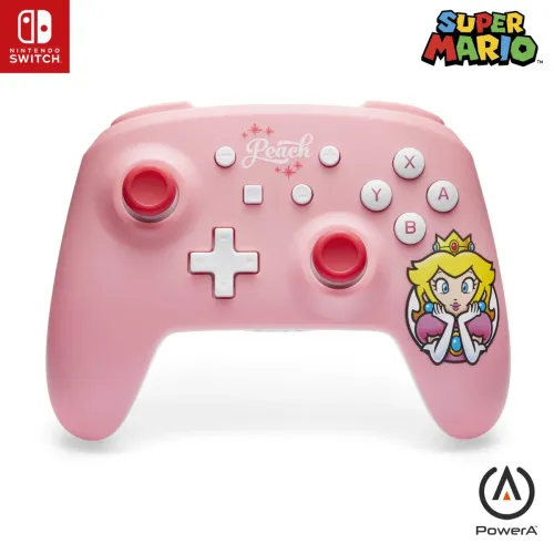 Pad PowerA Super Mario Princess Peach Pink do Nintendo Switch Bezprzewodowy