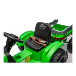 Traktor Na Akumulator Dla Dziecka Ch9959B 24V 2X120W Przyczepa LED Eva Pilot