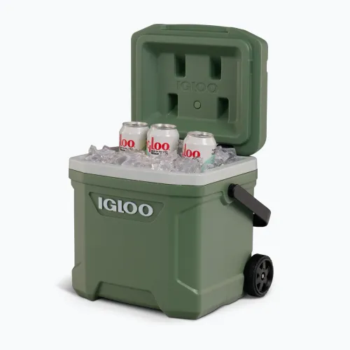 Lodówka turystyczna Igloo Ecocool Latitude 16 Roller 15 l vintage green