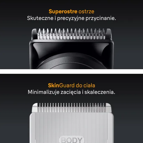 Trymer Braun AIO5540 7 nasadek 120min