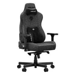 Fotel Anda Seat Kaiser 3E XL Gamingowy do 150kg Tkanina Ciemnoszary