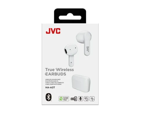 Słuchawki bezprzewodowe JVC HA-A3TWU Douszne Bluetooth 5.1 Biały