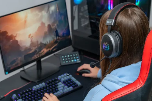 Słuchawki MAD DOG GH600K Nauszne, Dźwięk przestrzenny