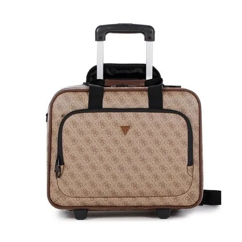 Чемодан Guess Vezzola Travel Cabin Suitcase TMVZLS P3143 Brown