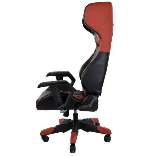 Fotel E-BLUE Cobra Bluetooth EEC310 Gamingowy do 120kg Skóra ECO Czarno-czerwony