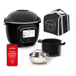 Multicooker Tefal Cook4me Touch Wi-Fi CY9128 1600W 6l Kosz do gotowania na parze + XA6078