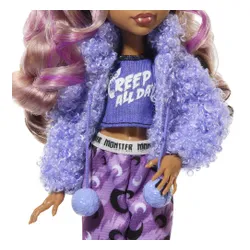 Lalka MONSTER HIGH Piżama Party Clawdeen Wolf HKY67