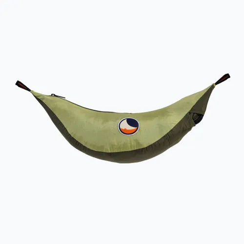 Hamak turystyczny dwuosobowy Ticket To The Moon Original army green/green apple