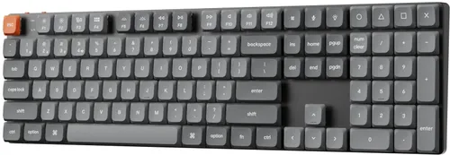 Klawiatura mechaniczna Keychron K5 Max RGB Gateron Red Szary