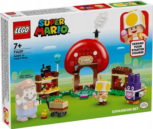 LEGO SUPER MARIO 71429 NABBIT W SKLEPIE TOADA