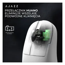Myszka gamingowa Ajazz AJ179 V2 MAX Biały