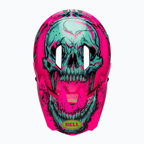 Kask rowerowy Bell Sanction 2 DLX Mips bonehead gloss pink/turquoise