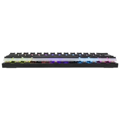 Klawiatura gamingowa White Shark Ashiko Red przewodowa mechaniczna podświetlana czarna
