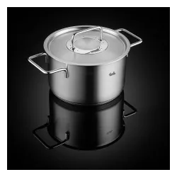 FISSLER Pure Collection 3,6 l - garnek ze stali nierdzewnej z pokrywką