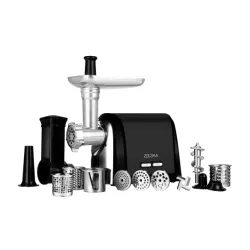Maszynka do mięsa Zeegma Molen Chef Black 1900W 3 sitka Szatkownica