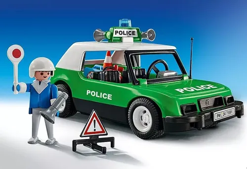 Playmobil City Набор фигурок 71591 Классическая полицейская машина