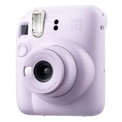 Aparat FUJIFILM Instax Mini 12 Fioletowy Pokrowiec + Album + Ramki + Sznurek + Klamerki