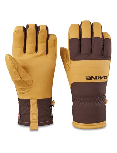 Rękawice snowboardowe DAKINE BARON GORE-TEX GLOVE TAN/BROWN - Rozmiar - L